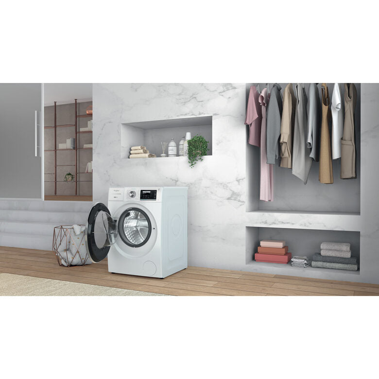 Whirlpool W8 W946WR IT lavatrice Caricamento frontale 9 kg 1400 Giri/min A Bianco