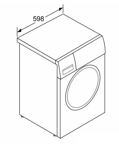 Bosch Serie 8 WAV28MA9II lavatrice Caricamento frontale 9 kg 1400 Giri/min A Bianco