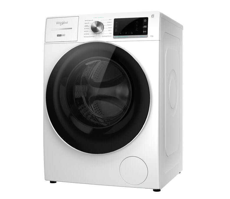 Whirlpool W8W846WR IT lavatrice Caricamento frontale 8 kg 1400 Giri/min A Bianco