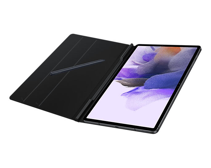 Samsung Book Cover Custodia a libro per Galaxy Tab S7+ Tab S7 FE Tab S8+, Nero