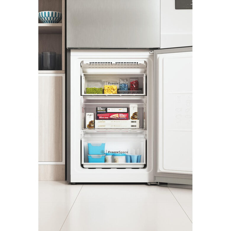 Indesit INFC8 TI21X frigorifero con congelatore Libera installazione 335 L F Acciaio inossidabile