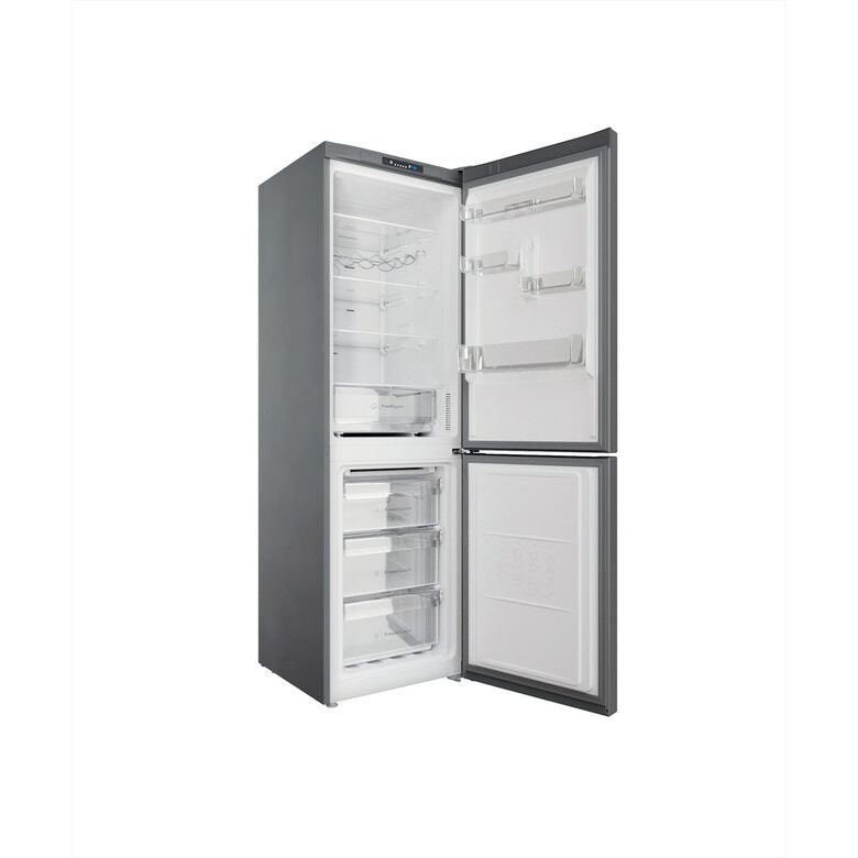 Indesit INFC8 TI21X frigorifero con congelatore Libera installazione 335 L F Acciaio inossidabile