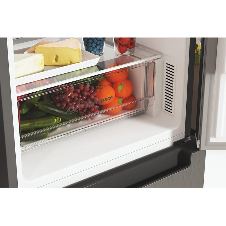 Indesit INFC8 TI21X frigorifero con congelatore Libera installazione 335 L F Acciaio inossidabile