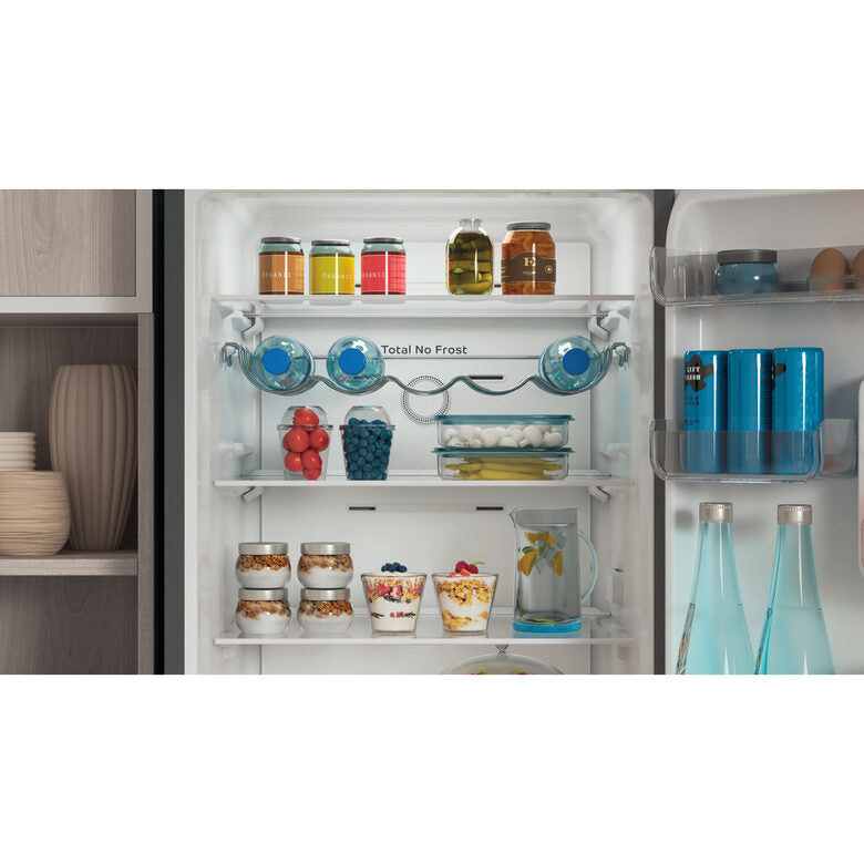 Indesit INFC8 TI21X frigorifero con congelatore Libera installazione 335 L F Acciaio inossidabile