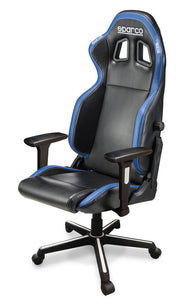 MT Distribution 00998NRAZ sedia per videogioco Sedia da gaming per PC Seduta imbottita Nero, Blu