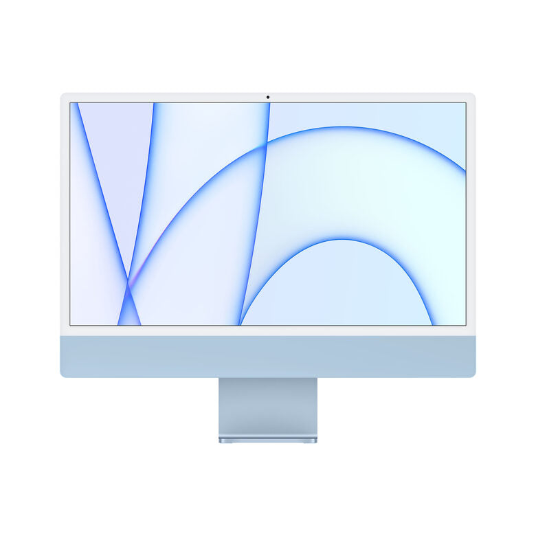 Apple iMac 24" con display Retina 4.5K (Chip M1 con GPU 8-core, 256GB SSD) - Blu (2021)