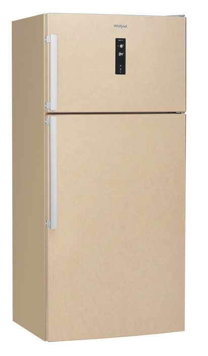 Whirlpool W84TE 72 M 2 frigorifero con congelatore Libera installazione E Beige