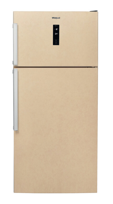 Whirlpool W84TE 72 M 2 frigorifero con congelatore Libera installazione E Beige