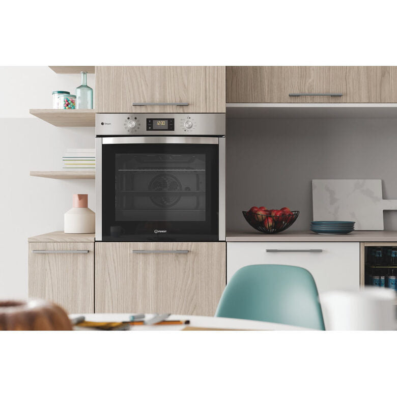 Indesit Forno a Incasso IFWS 5844 JH IX 71 L A+ Acciaio inossidabile
