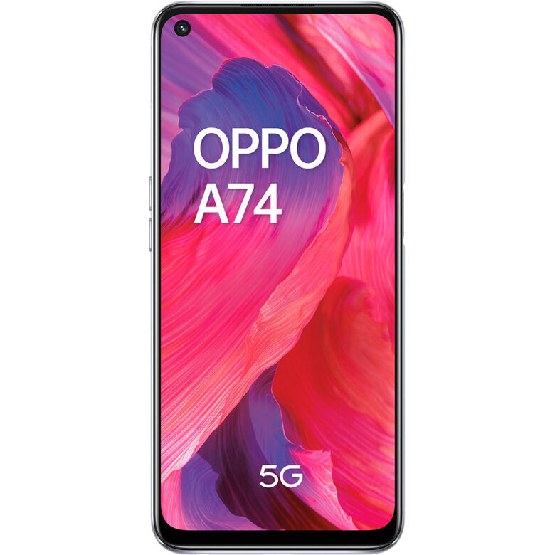 TIM OPPO A74 5G 16,5 cm (6.5") Doppia SIM ColorOS 11.1 USB tipo-C 6 GB 128 GB 5000 mAh Argento