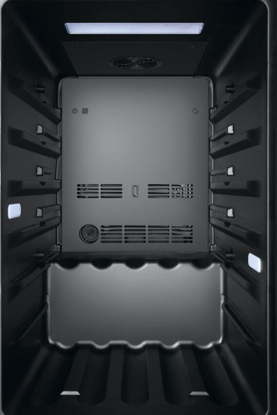 Haier Wine Bank 50 Serie 5 HWS49GA Cantinetta vino con compressore Libera installazione Nero 49 bottiglia/bottiglie