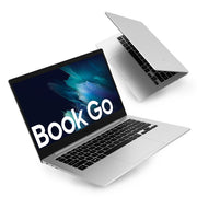 Samsung Galaxy Book Go Computer portatile 35,6 cm (14") Full HD Qualcomm Snapdragon 4 GB 128 GB Flash Wi-Fi 5 (802.11ac) Windows 10 Home Argento