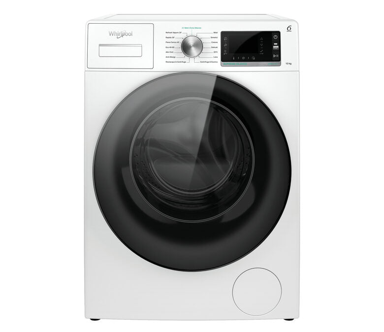Whirlpool W6 W045WB IT lavatrice Caricamento frontale 10 kg 1400 Giri/min B Bianco