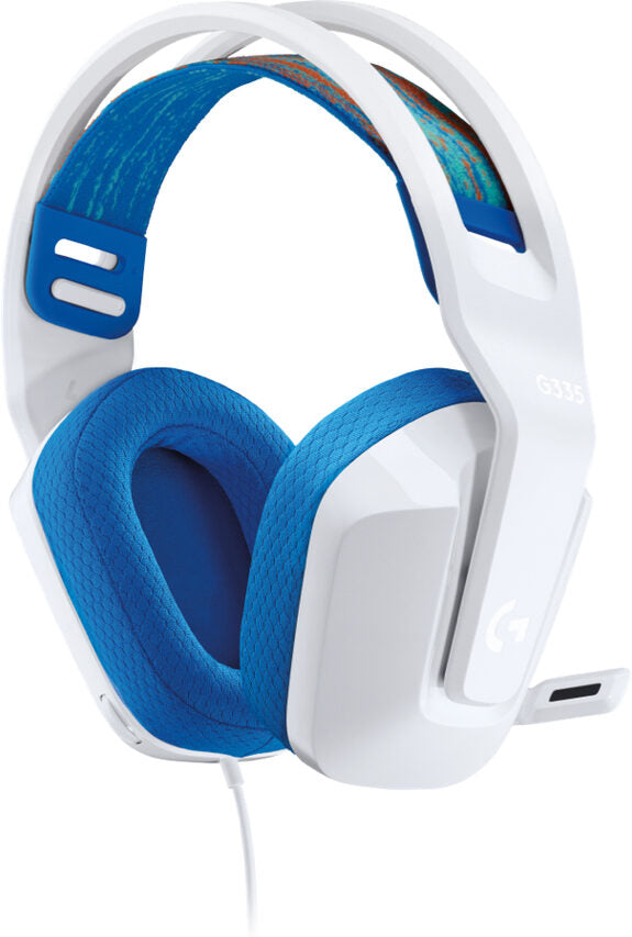 Logitech G G335 Auricolare Cablato A Padiglione Giocare Bianco