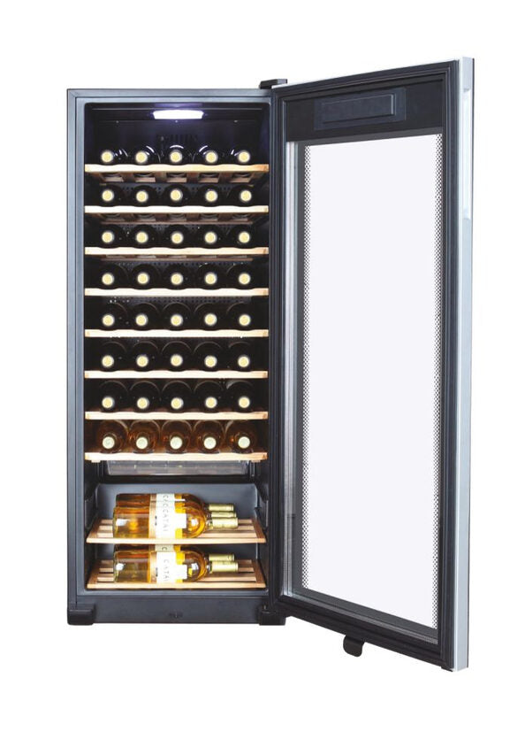 Haier Wine Bank 50 Serie 3 WS50GA Cantinetta vino con compressore Libera installazione Nero 50 bottiglia/bottiglie