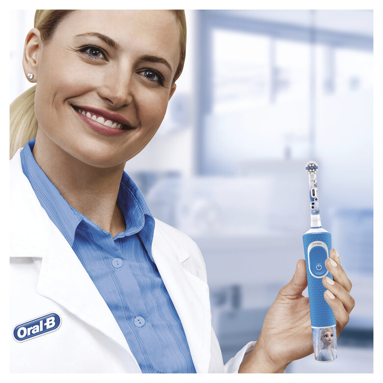 Oral-B Testina Di Ricambio per Spazzolino Kids Frozen. Confezione Da 3