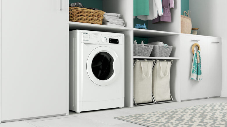 Indesit EWDE 861483 W IT N lavasciuga Libera installazione Caricamento frontale Bianco D