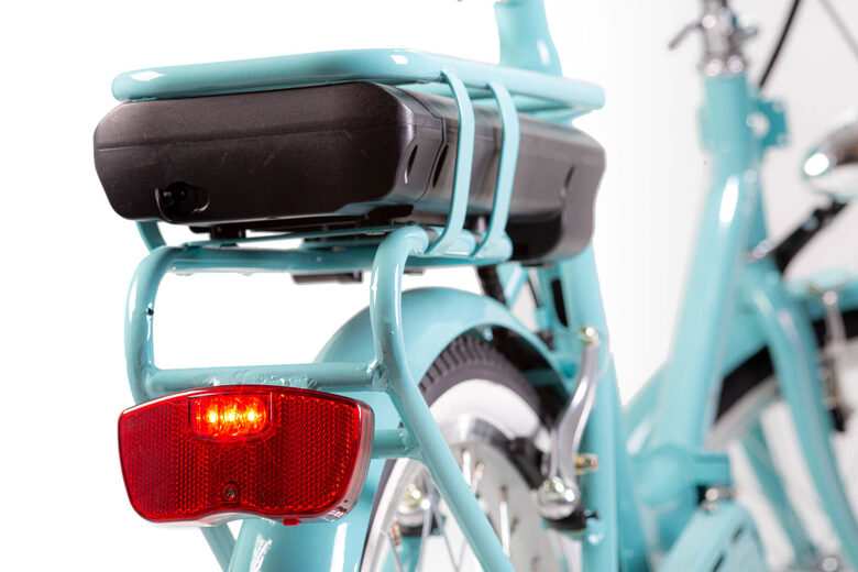 Smartway F3-L1S6-A bicicletta elettrica Turchese Acciaio 50,8 cm (20") 22 kg Ioni di Litio
