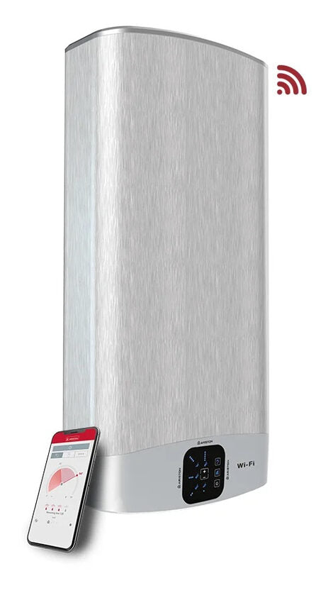 Ariston VLS WIFI 50 EU Verticale Boiler Sistema per caldaia singola Argento