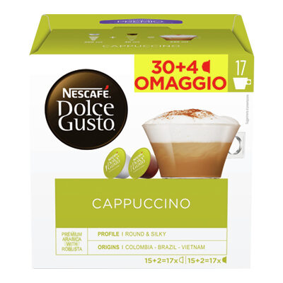 Nescafé Dolce Gusto Cappuccino Capsule caffè 34 pz