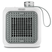 De’Longhi HFX10B03.GR Interno Grigio, Bianco 350 W Riscaldatore ambiente elettrico con ventilatore