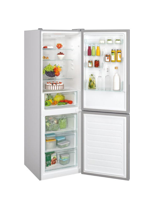 Candy Fresco CCE4T618ES frigorifero con congelatore Libera installazione 341 L E Argento
