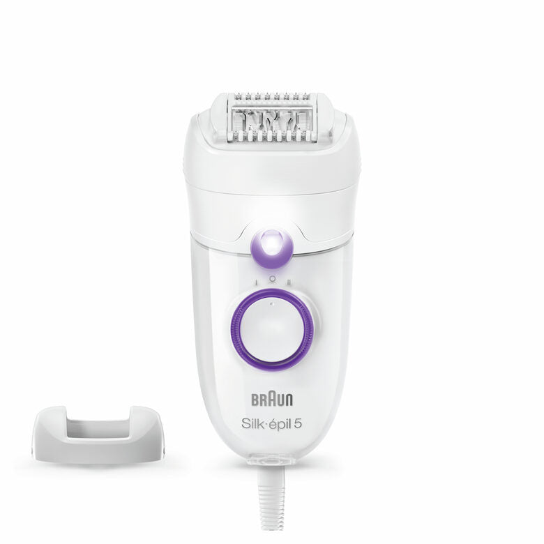Braun Silk-épil 5 -505 Power Epilatore Donna Per Primi Utilizzi Epilazione Delicata Con Filo Per Un’Alimentazione Senza Interruzioni,