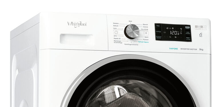 Whirlpool FFB R8529 BSV IT lavatrice Caricamento frontale 9 kg 1200 Giri/min B Bianco