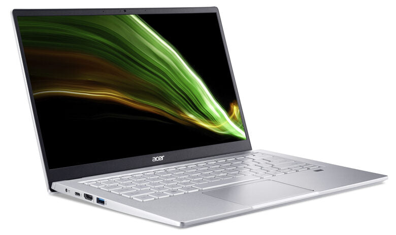 Acer Swift 3 SF314-511-53JW Computer portatile 35,6 cm (14") Full HD Intel® Core™ i5 di undicesima generazione 8 GB LPDDR4x-SDRAM 512 GB SSD Wi-Fi 6 (802.11ax) Windows 10 Home Argento