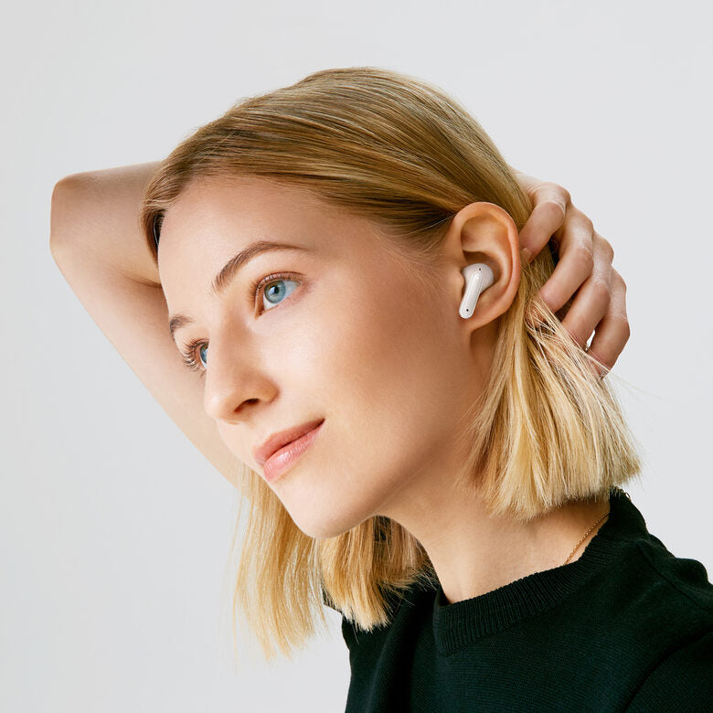 LG TONE Free FP5 - Cuffie True Wireless Bluetooth con ANC (Bianco)