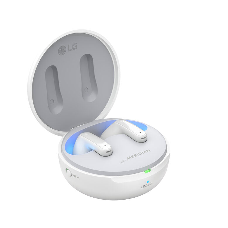 LG TONE Free FP9 - Cuffie True Wireless Bluetooth UVnano (Bianco)