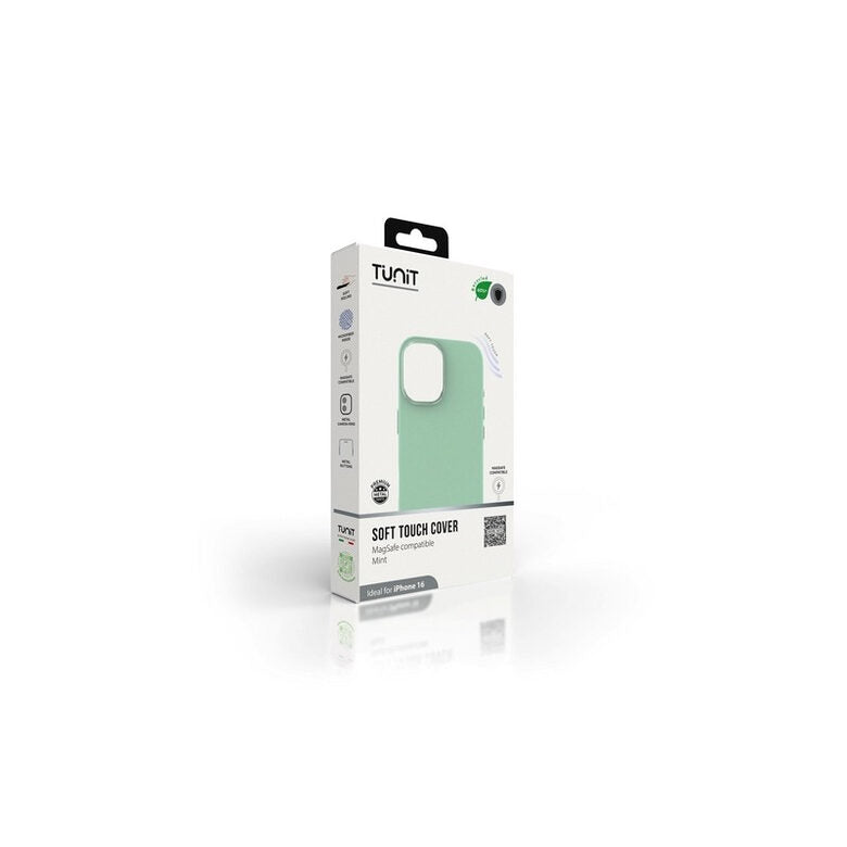 TUNIT TTIP16MSMT custodia per cellulare 15,5 cm (6.1") Cover Colore menta