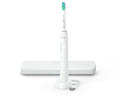 Philips 3100 series Sonicare Spazzolino Elettrico Sonico Bianco, con custodia da viaggio HX3673/13