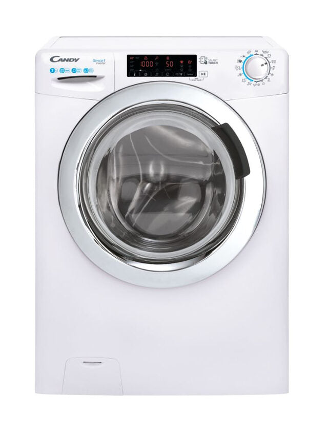 Candy Smart Inverter CSS4147TWMCE/1-S lavatrice Carica frontale 7 kg 1400 Giri/min A Bianco