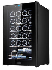 Cecotec GrandSommelier 24000 Cantinetta Vino Con Compressore Libera Installazione Nero 24 Bottiglie