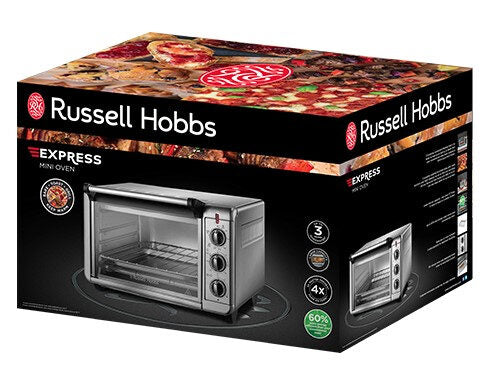 Russell Hobbs 26090-56 fornetto con tostapane 12,6 L 1500 W Acciaio inossidabile Grill