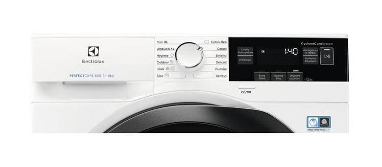 Electrolux EW9HE83S3 asciugatrice Libera installazione Caricamento frontale 8 kg A+++ Bianco