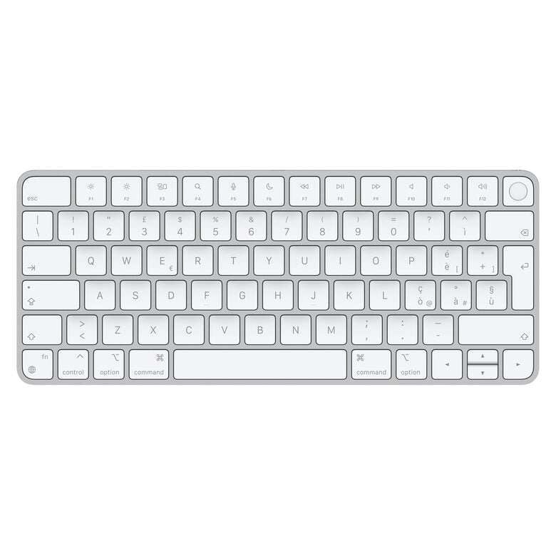 Apple Magic tastiera USB + Bluetooth Italiano Alluminio, Bianco