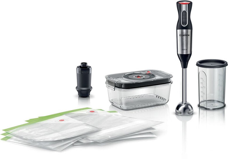 Bosch MSM6S20B Sbattitore manuale 750 W Nero, Argento
