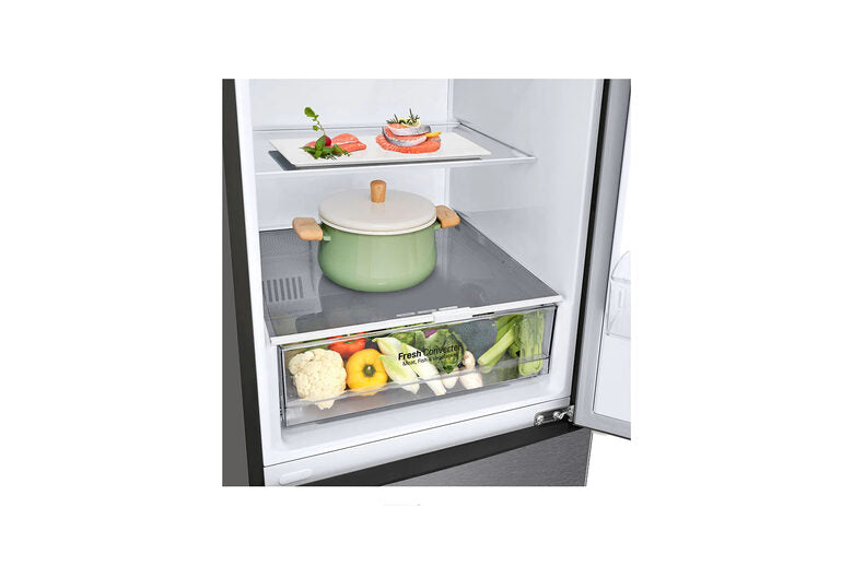 LG GBP62DSSGC frigorifero con congelatore Libera installazione 384 L D Acciaio inossidabile