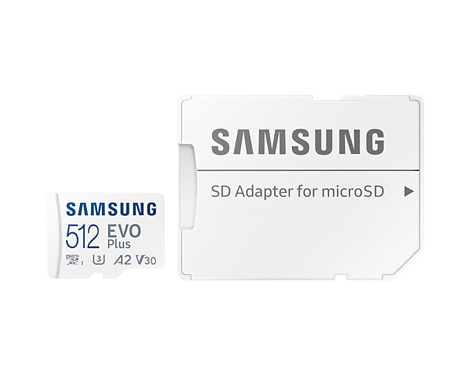 Samsung EVO Plus memoria flash 512 GB MicroSDXC UHS-I Classe 10