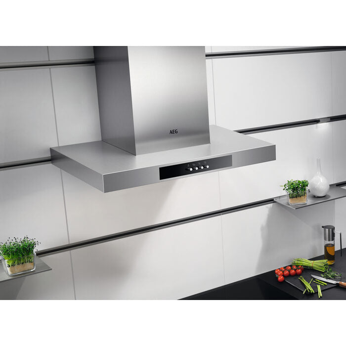 AEG DBB4651M Cappa aspirante a parete Acciaio inossidabile 368 m³/h B