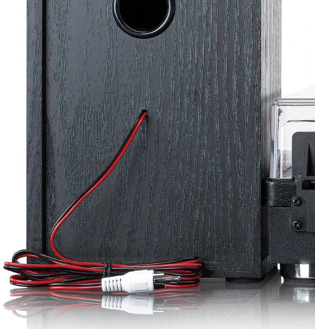 Lenco LS-101BK piatto audio Giradischi con trasmissione a cinghia Con Diffusori Acustici Separati 10W X 2