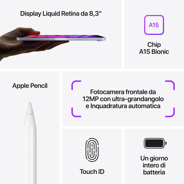 Apple iPad mini Wi-Fi 64GB - Purple