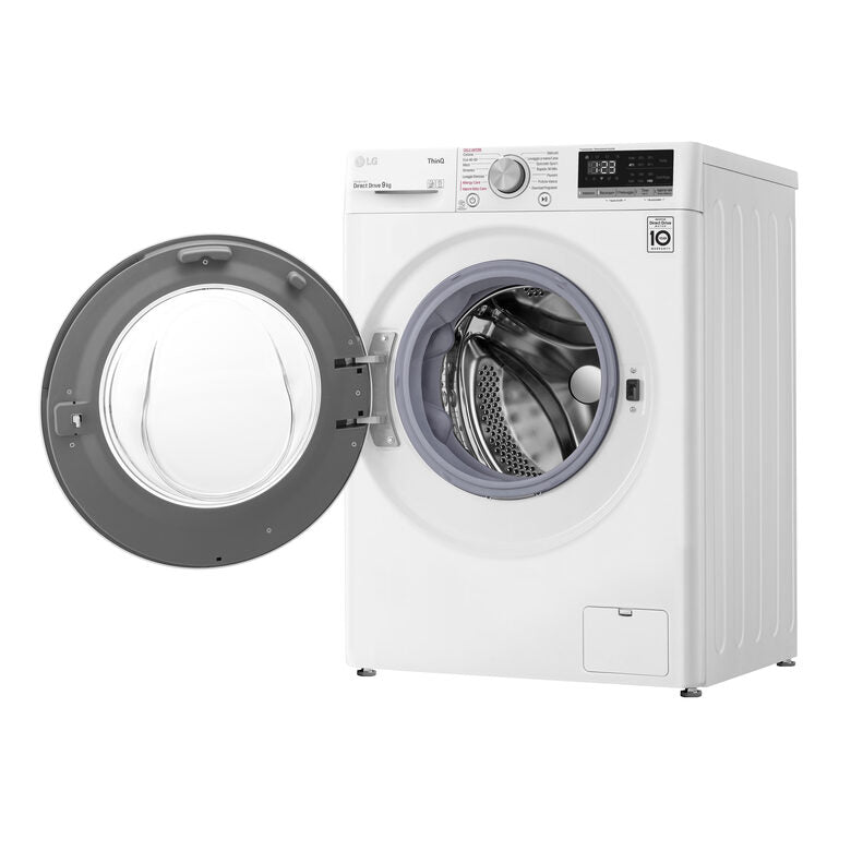 LG Lavatrice Smart AI DD™ TurboWash ™ 9 kg Classe energetica B Autodose Lavaggio a vapore