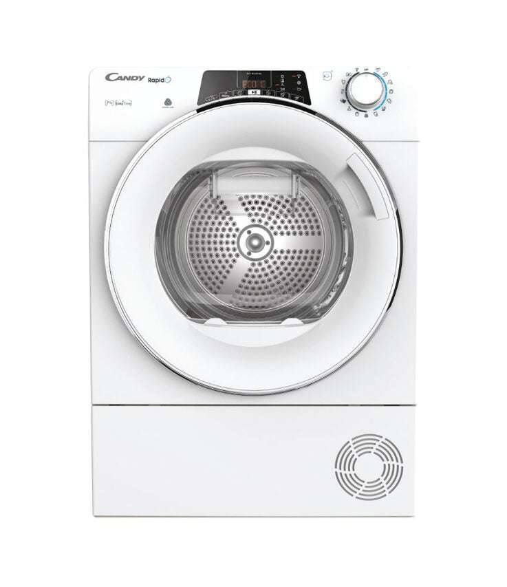 Candy RapidÓ RO4H7A2TCEX-S asciugatrice Libera installazione Caricamento frontale 7 kg A++ Bianco