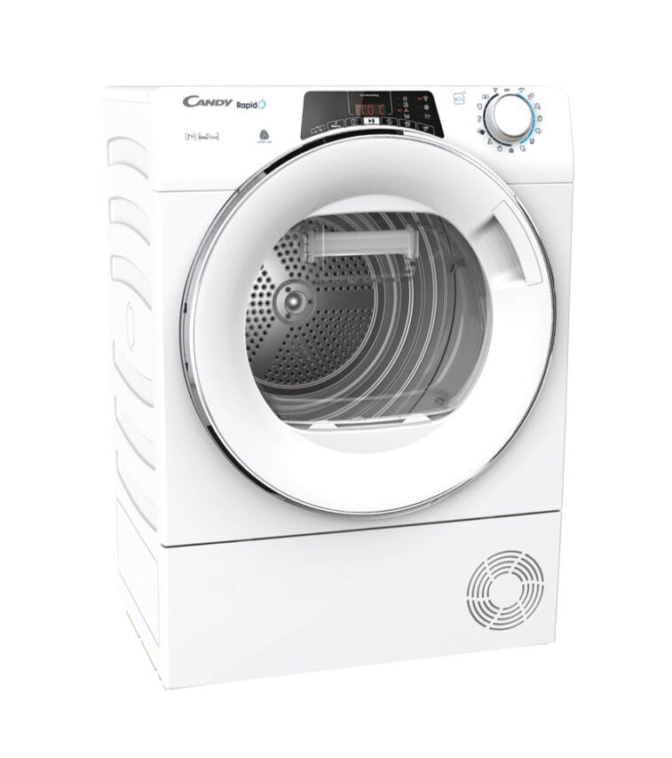 Candy RapidÓ RO4H7A2TCEX-S asciugatrice Libera installazione Caricamento frontale 7 kg A++ Bianco