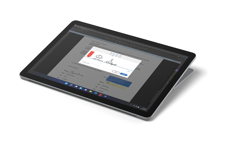 Microsoft Surface Go 3 Intel® Core™ i3 128 GB 26,7 cm (10.5") 8 GB Wi-Fi 6 (802.11ax) Windows 11 Home in S mode Platino