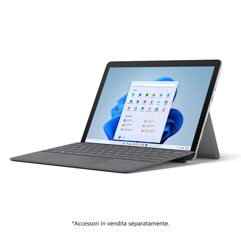 Microsoft Surface Go 3 Intel® Core™ i3 128 GB 26,7 cm (10.5") 8 GB Wi-Fi 6 (802.11ax) Windows 11 Home in S mode Platino
