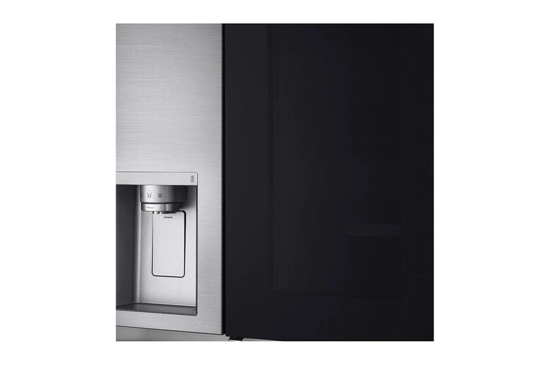LG GSXV91PZAE frigorifero side-by-side Libera installazione 635 L E Nero, Acciaio inossidabile